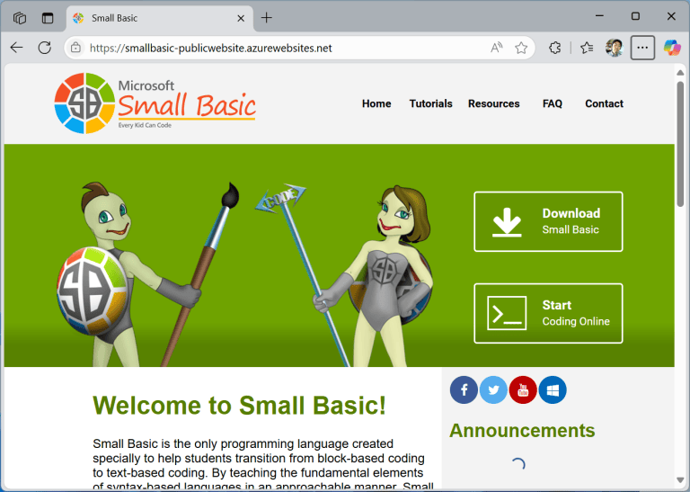 プログラミング講座(210) Small Basic の使い方 – 2025年版 – のんきさんの年月記